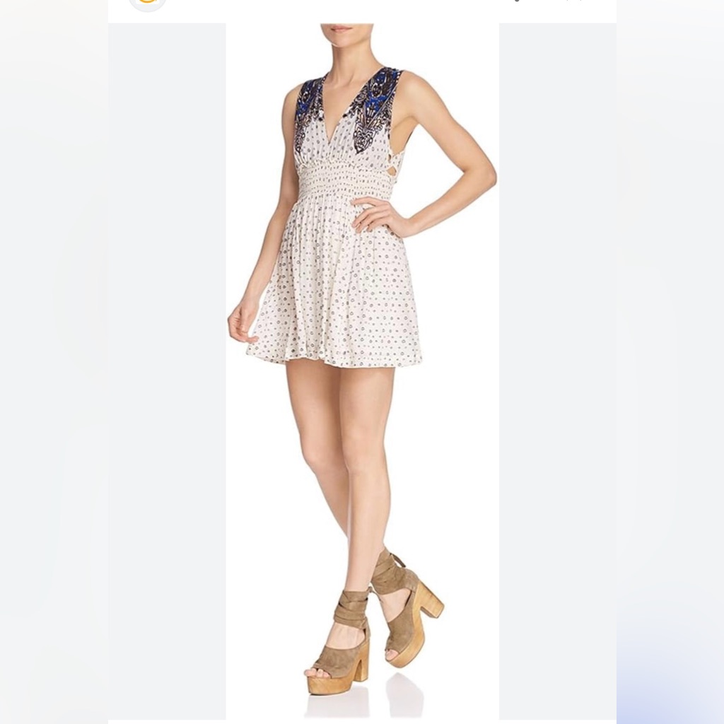 Free Peopel Walking Through Dreams Mini Dress